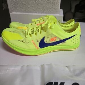 Nike ZoomX Neon Yellow XC Racing Shoes